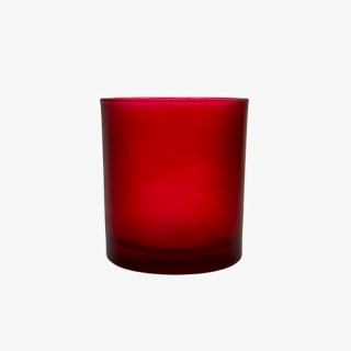red-candle-jar