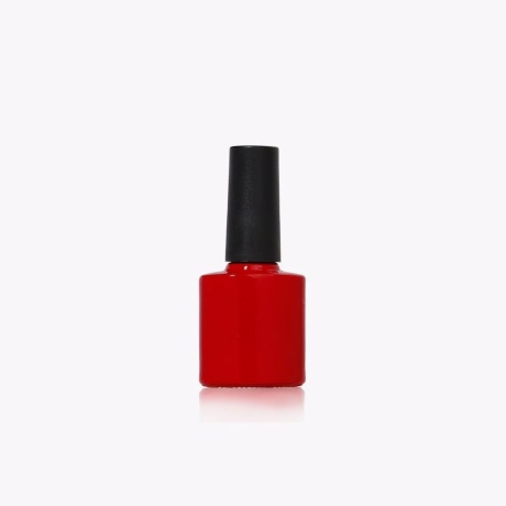 red nail polish bottle