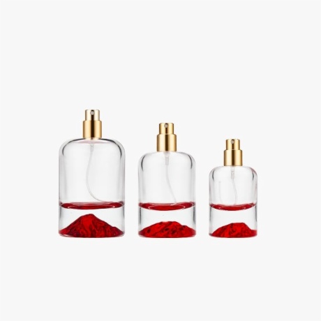 Red Snow Mountain Bottom Perfume Bottle