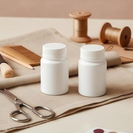 Refillable Medicine Pill Tablet Bottle