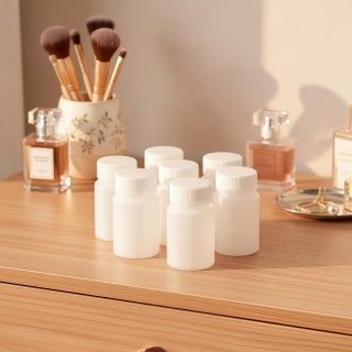 Refillable Medicine Pill Tablet Bottle
