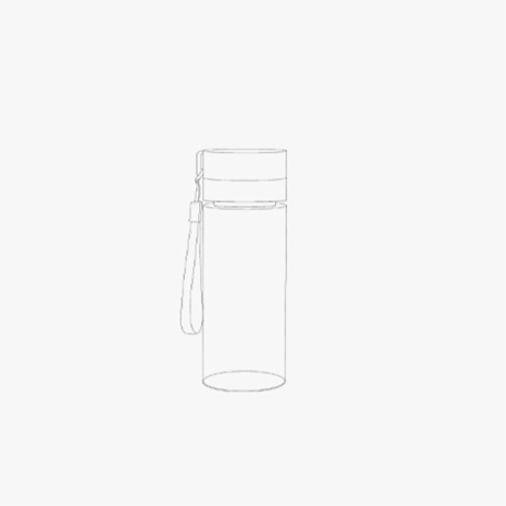 reusable glass water bottles