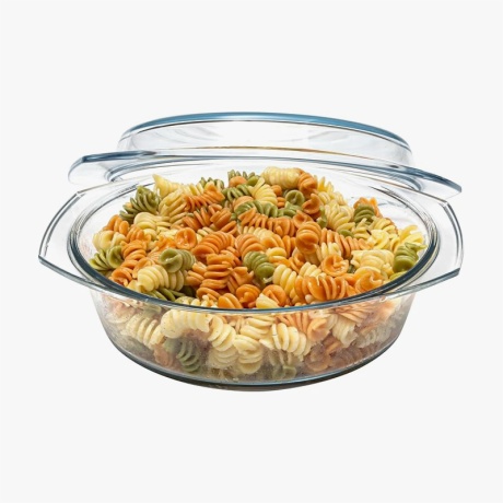 Round Casserole Dish With Lid