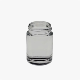 Round Glass Jar