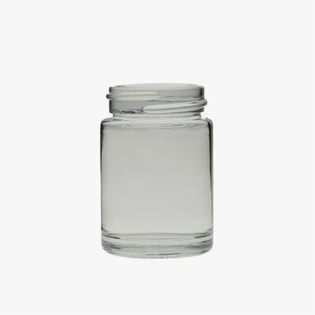 Round Glass Jar