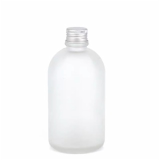 Round Glass Juice Bottle