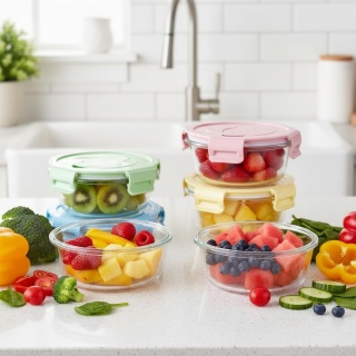 round-glass-lunch-containers