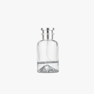 Silver Snow Mountain Bottom Perfume Bottle