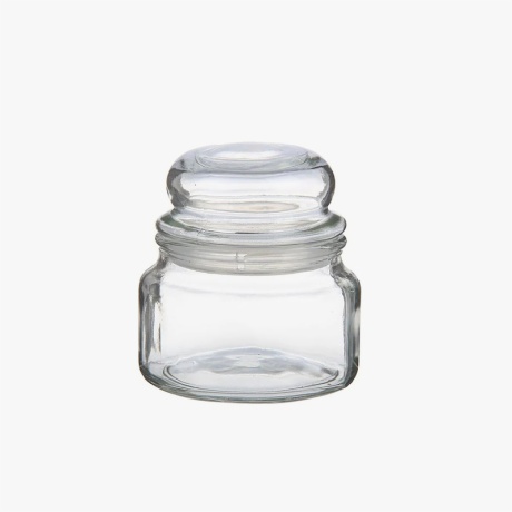 Small Glass Cookie Jar