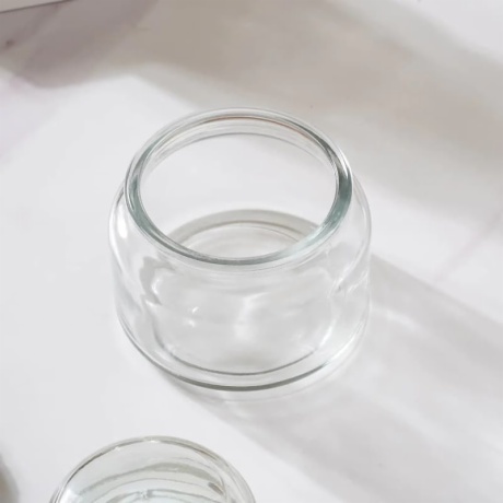 Small Glass Cookie Jar