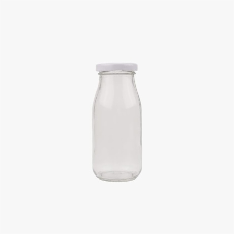 small milk bottles