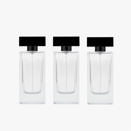 square glass perfume bottles