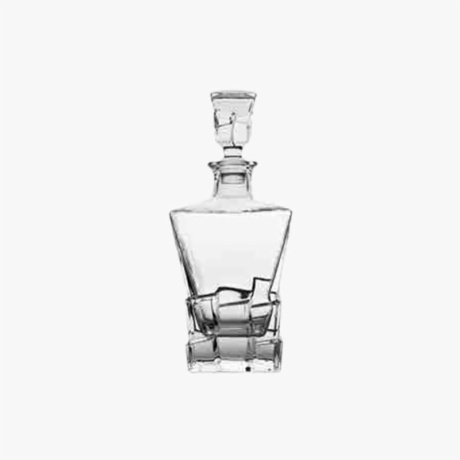 Square Iceberg Whiskey Bottle