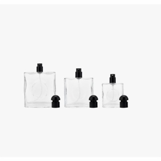 Square Perfume Bottle with Pump
