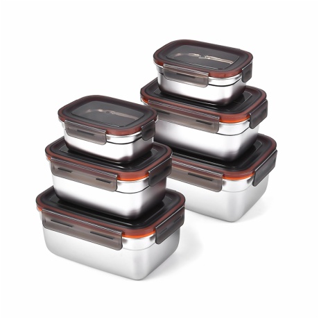 Stainless Steel Airtight Food Storage Container