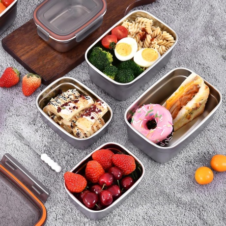Stainless Steel Airtight Food Storage Container