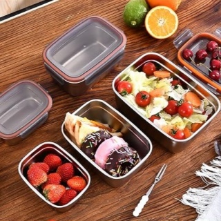 Stainless Steel Airtight Food Storage Container