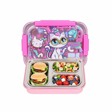 Stainless Steel Bento Lunch Box for Kids