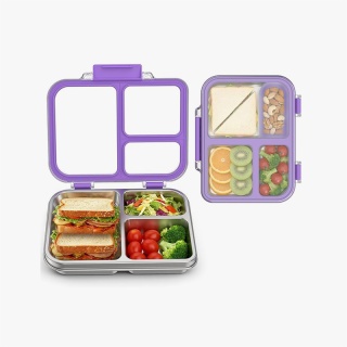 Stainless Steel Lunch Box With Compartments
