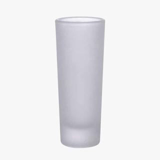 tall frosted shot glass