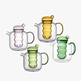 Teapot with Colored Infuser