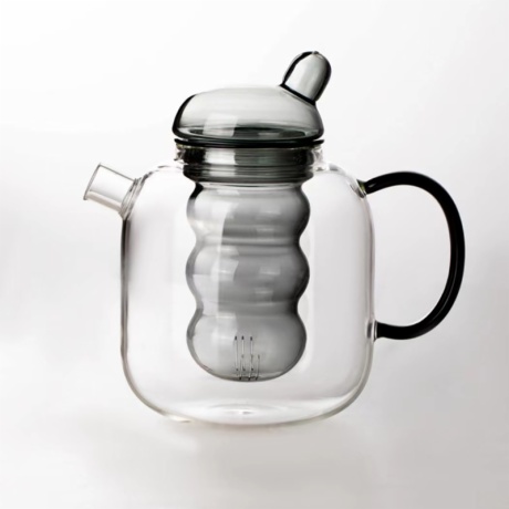 Teapot with Colored Infuser