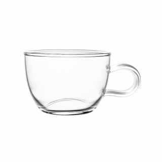 Transparent Borosil Glass Tea Cup