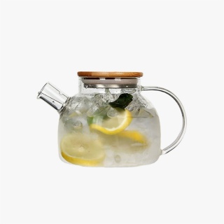 Transparent Glass Teapot