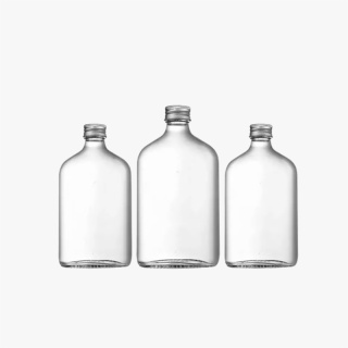 Transparent Juice Bottle