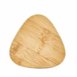 triangle glass jars with airtight bamboo lids 600ml 900ml 1200ml