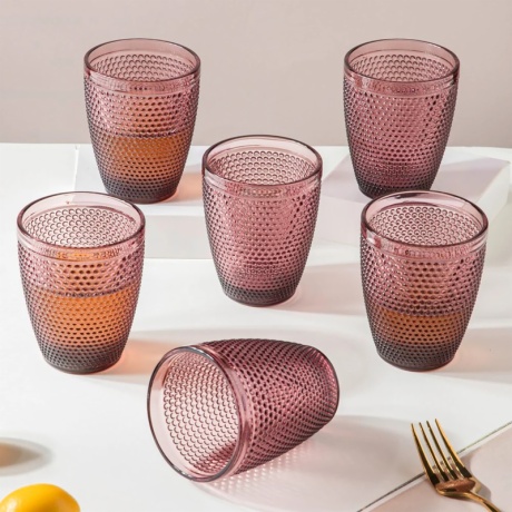 Tumbler Glass Mauve