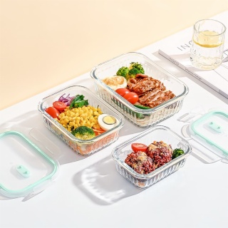 Vertical Stripe Lunch Box