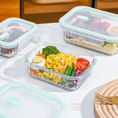 Vertical Stripe Lunch Box