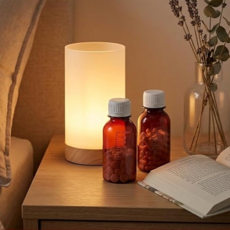 Vitamin Storage Containers with Scale