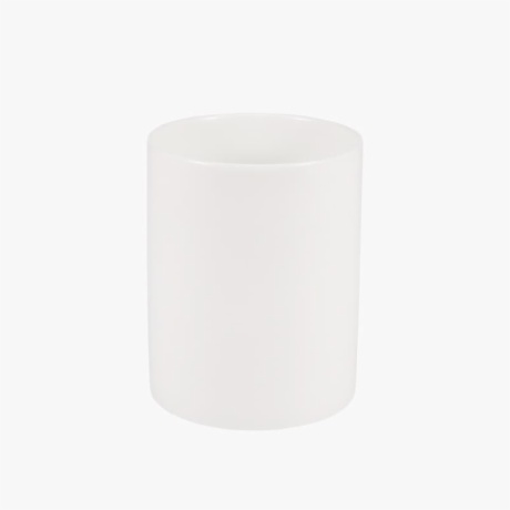 White Candle Vessels