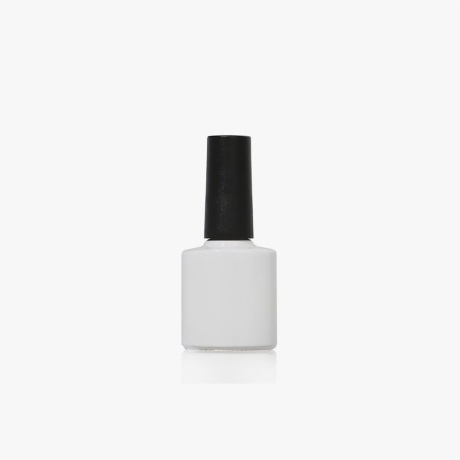 white nail polish bottle