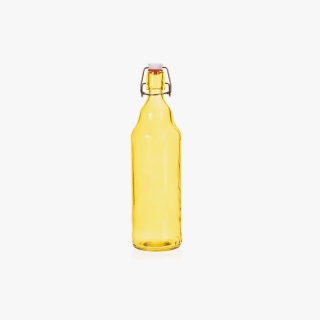 Yellow Flip Top Bottles